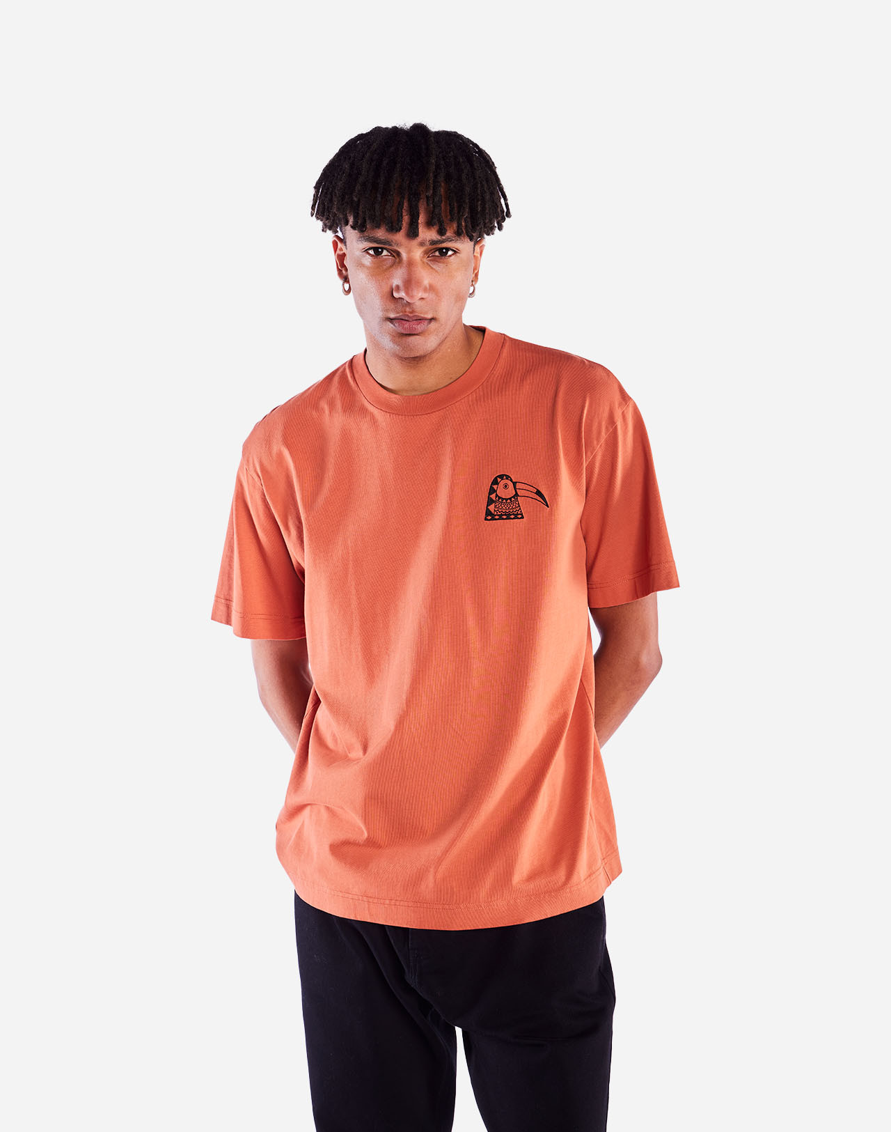 T-Shirt Rampha Mandarine Coupe Ample OLOW