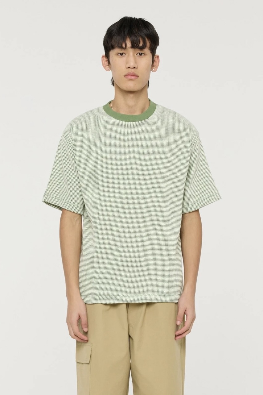 Ren T-Shirt Ecru Green CASTART