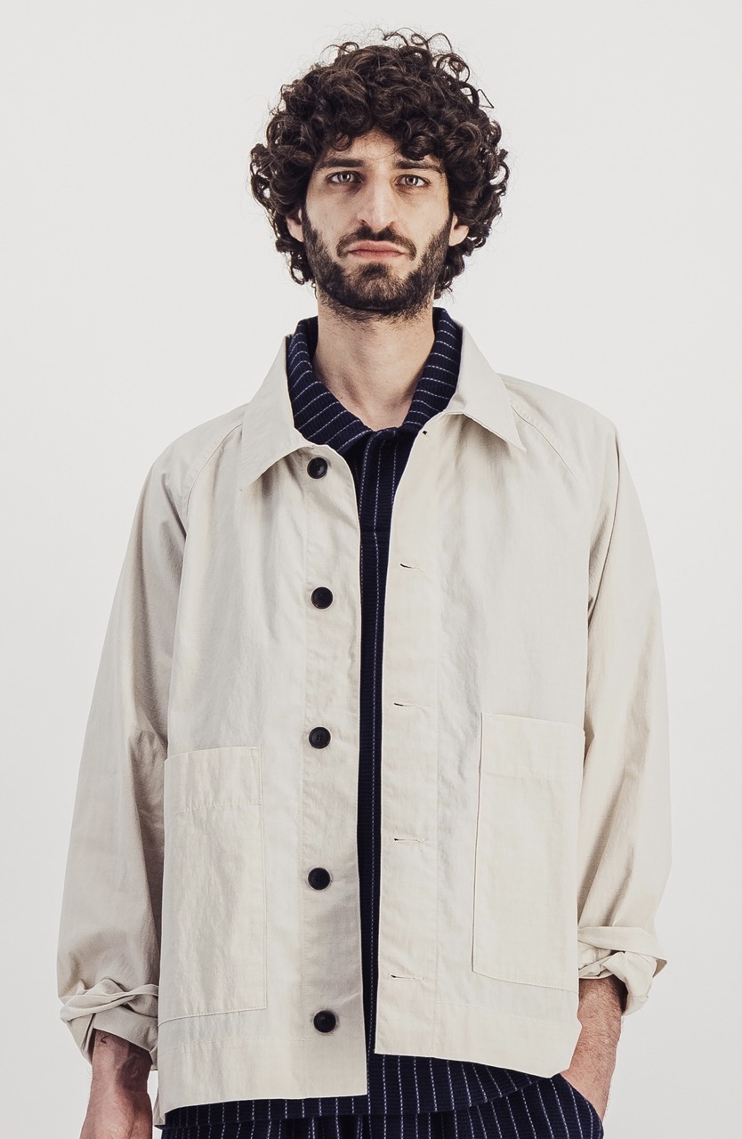 Veste Coach Rain craie PARAGES