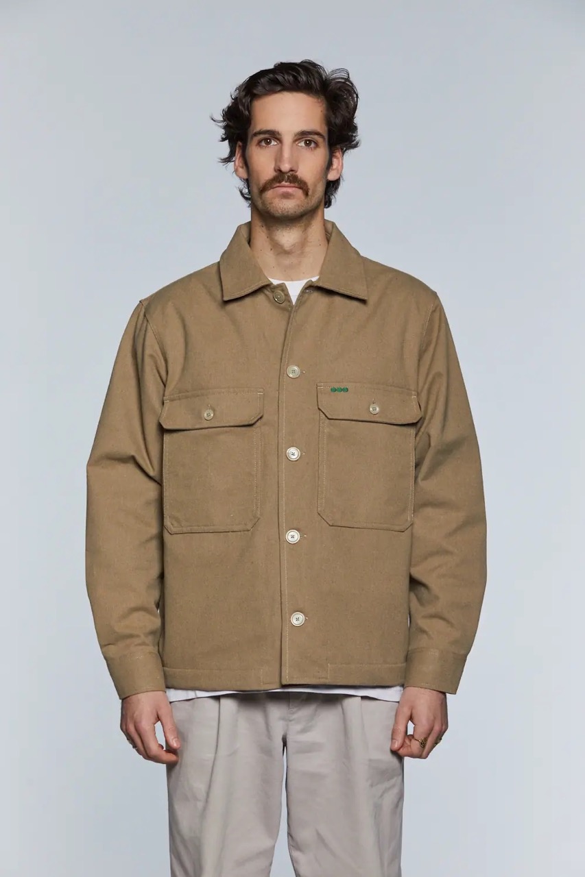 Blouson Worker Beige LATER