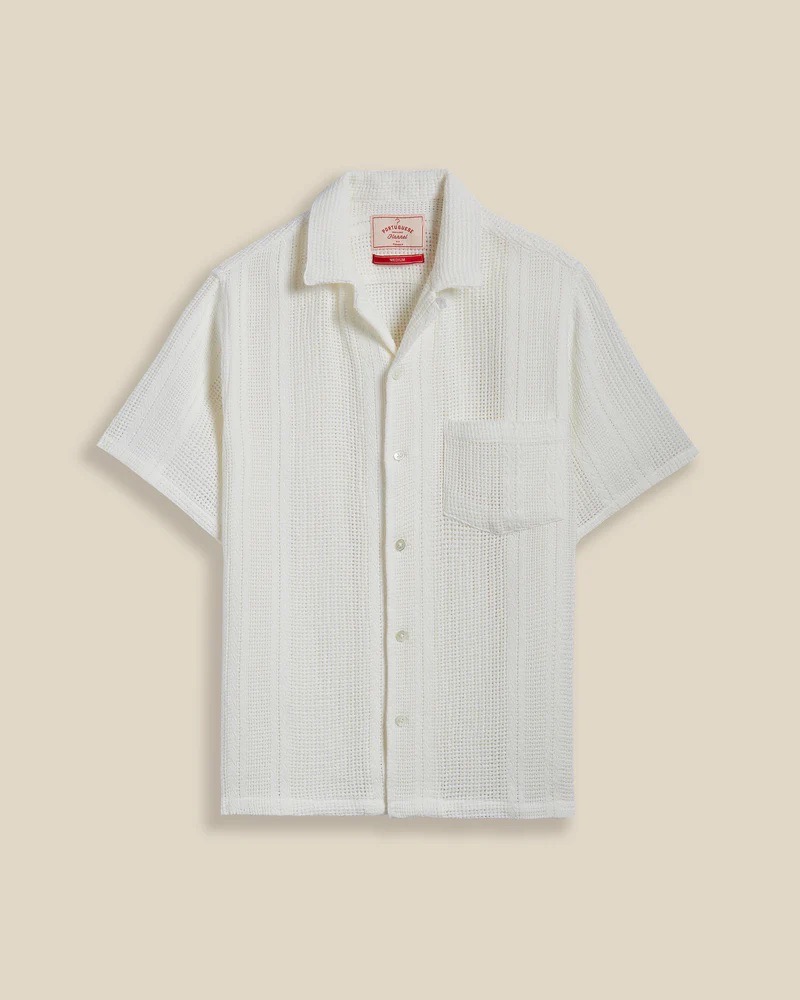 Chemise Manches Courtes Alma White PORTUGUESE FLANNEL