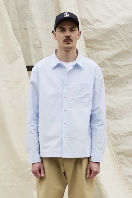 Chemise Oxford Bleu Ciel LATER