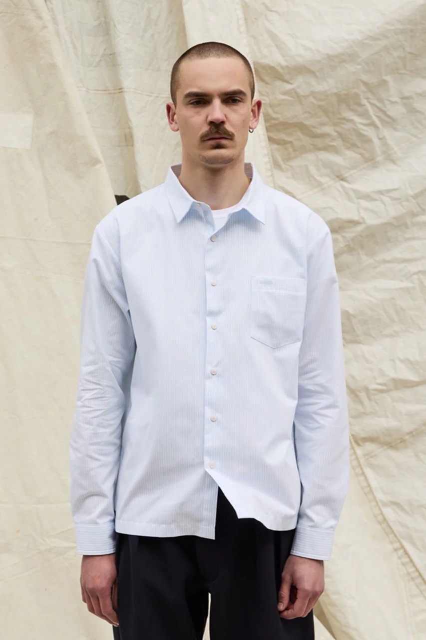 Chemise Oxford Rayures Bleues LATER