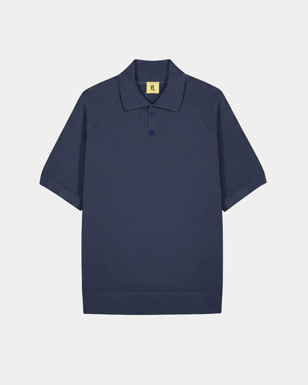 polo Sevan Marine Nitto Knitwear polo en coton bio homme maille jersey