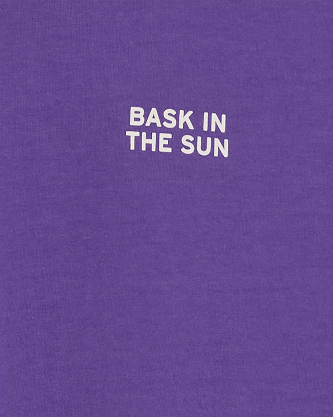 t shirt bask in the sun purple heart t shirt coton bio violet graphique coeur