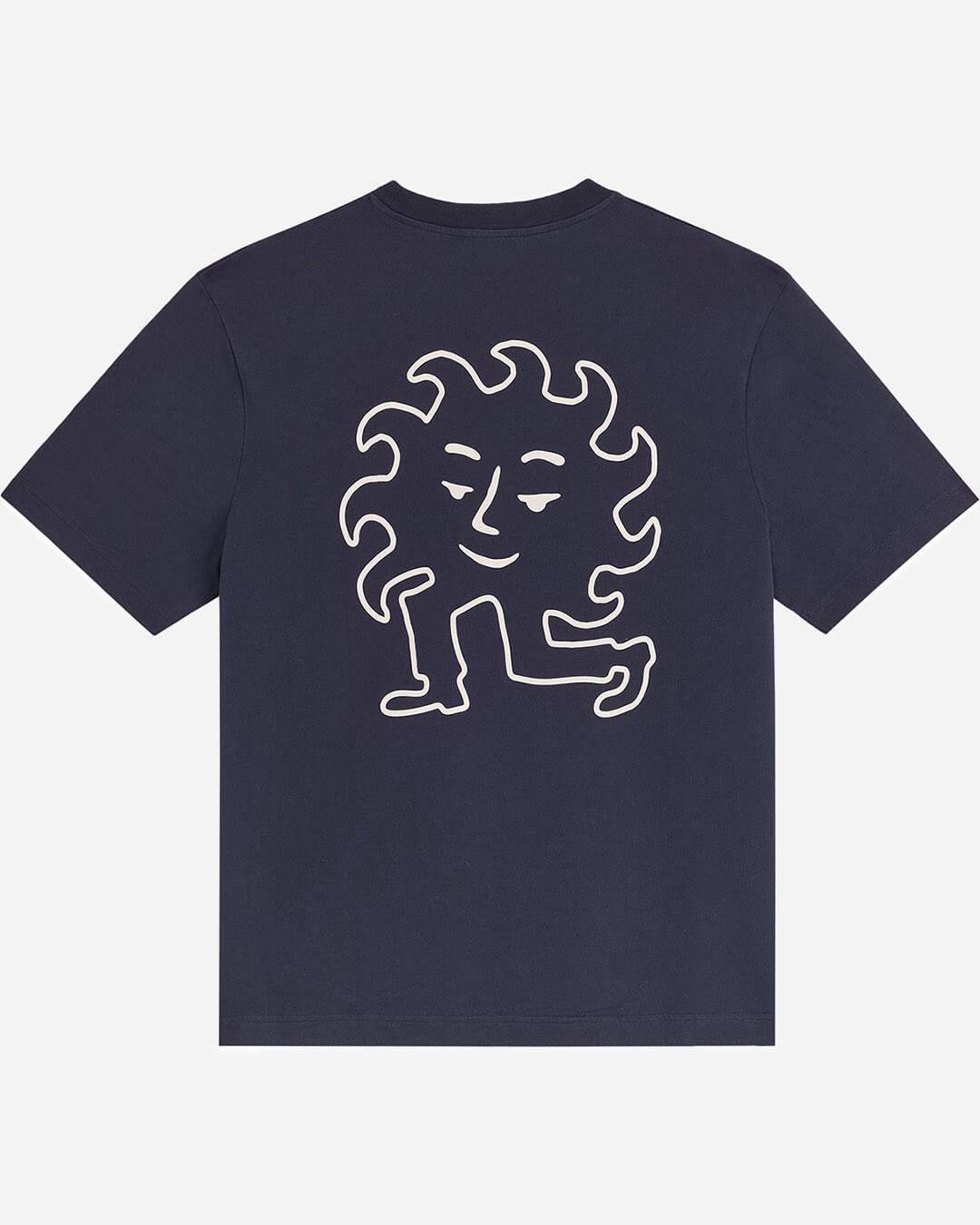 T‑shirt homme Midnight Sun Tee Bask In The Sun – graphique Max Blackmore – coton biologique