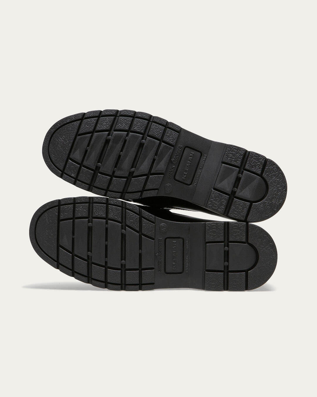 Mocassins Cotteur B2 Noir Kleman en cuir noir fabrication française