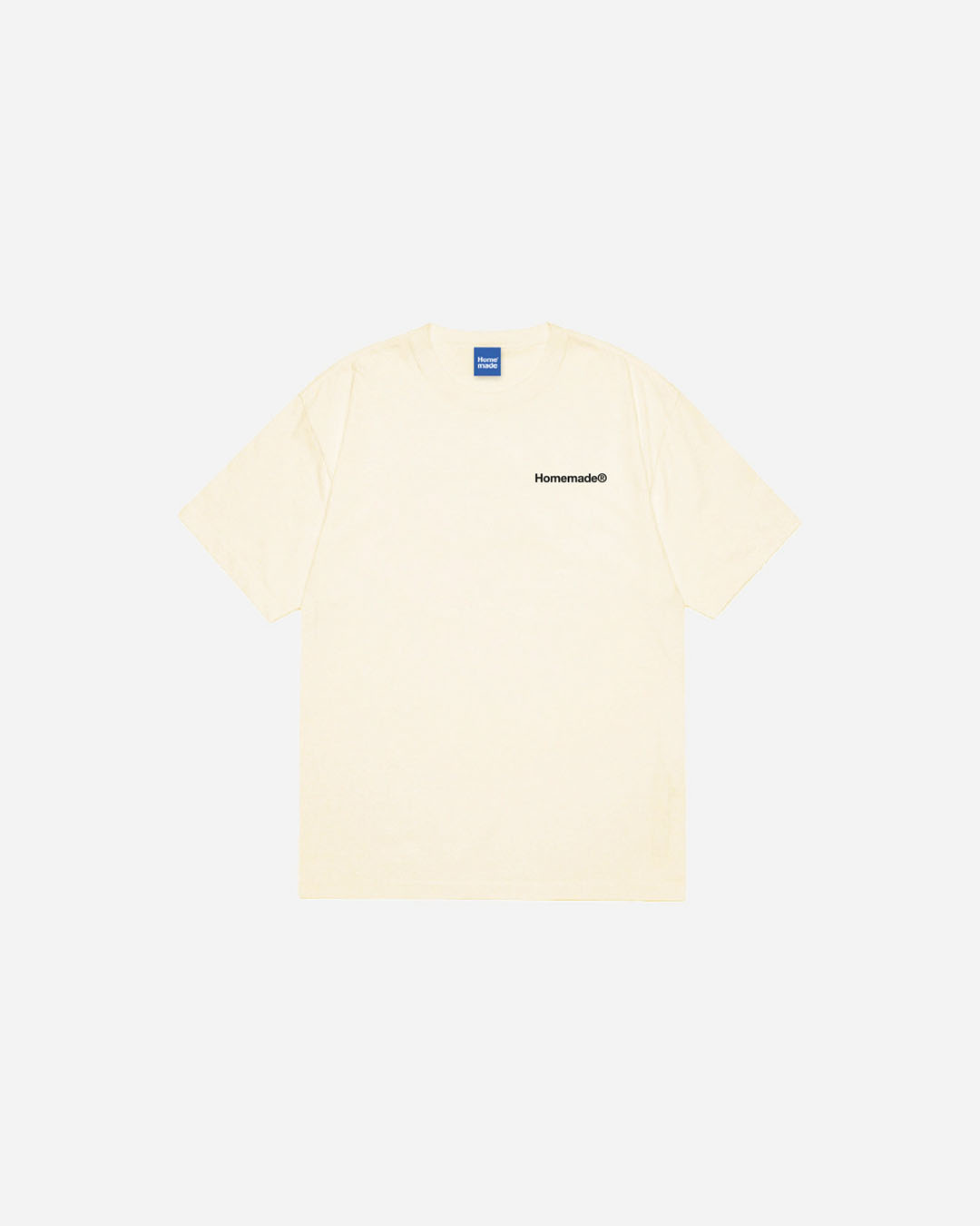 T-shirt HomeMade Freshness Tee Creme STCY en coton avec coupe confortable et col rond