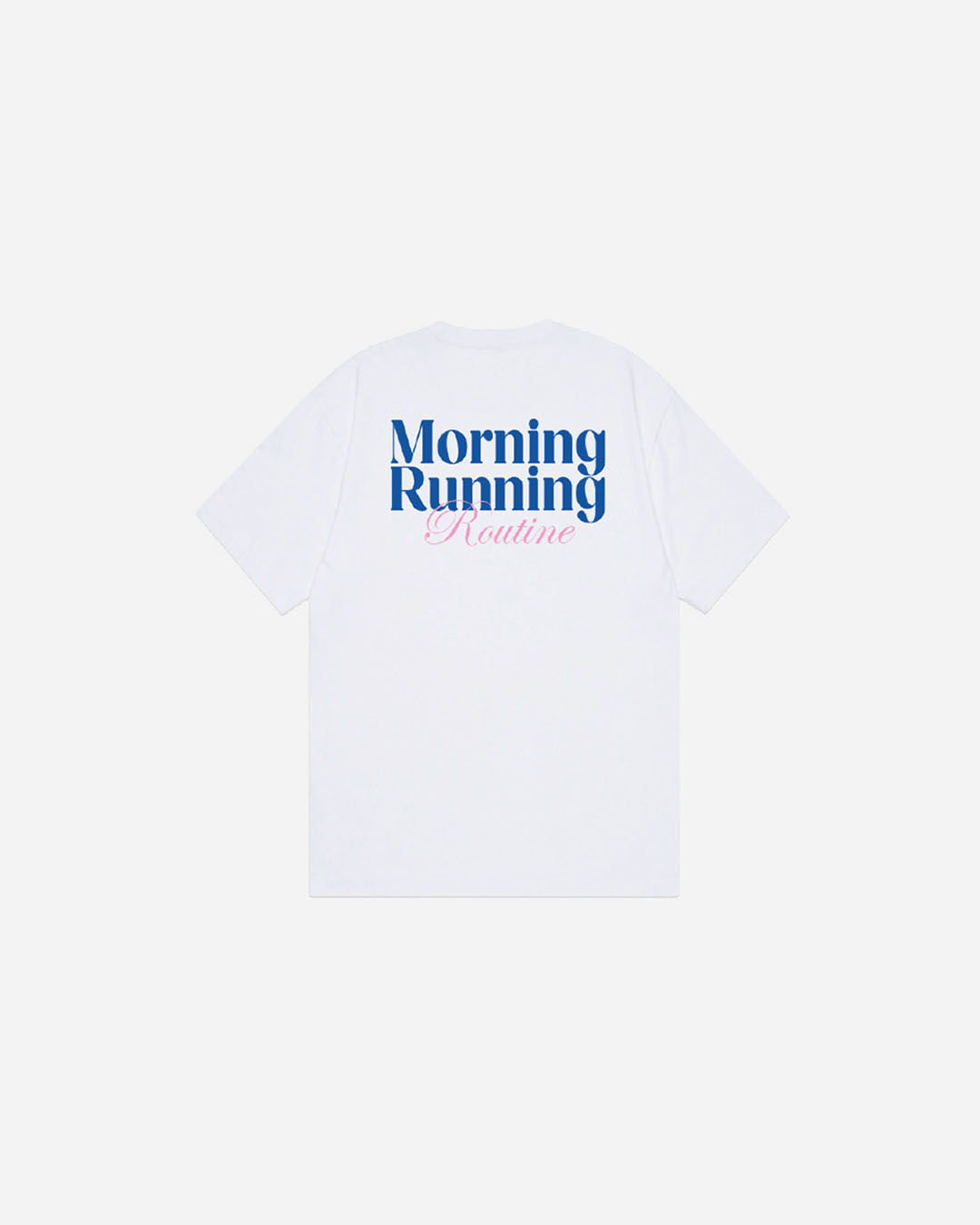 T-shirt HomeMade Morning Tee Blanc STCY en coton avec coupe confortable et col rond