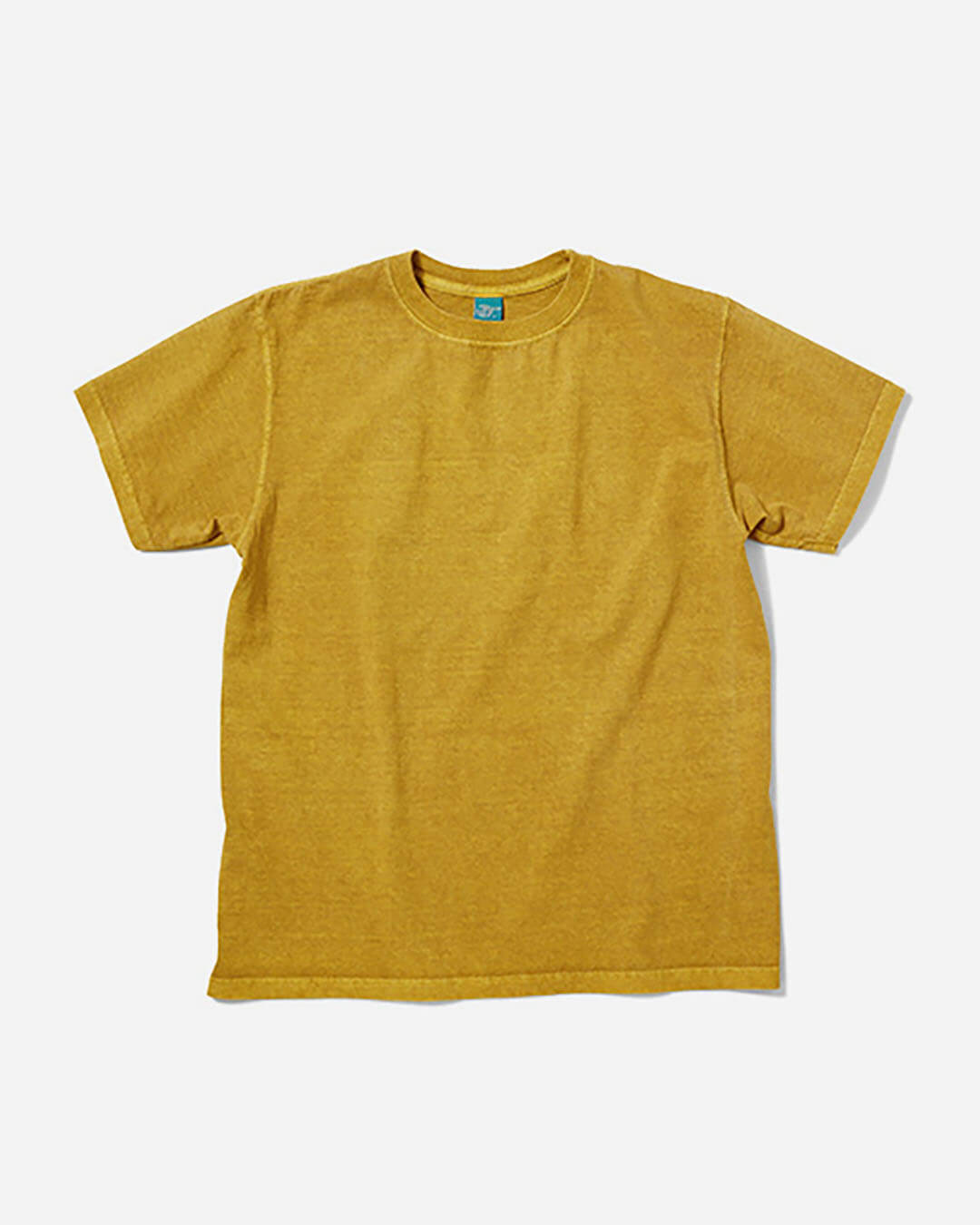 T-Shirt Short Sleeve Crew P-Curcuma GOOD ON